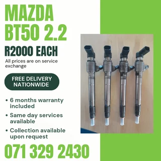 Mazda Bt50 2.2 Diesel Injectors For Sale With Warranty