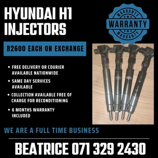 Hyundai H1 Injectors For Sale With Warranty