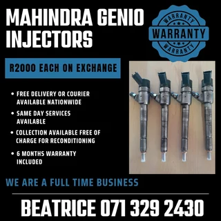 Mahindra Genio Diesel Injectors For Sale With Warranty