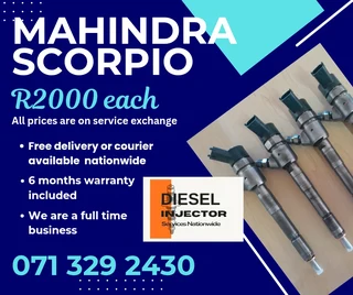 Mahindra Scorpio Diesel Injectors For Sale With Warranty