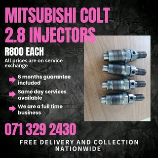 Mitsubishi Colt 2.8 Diesel Injectors For Sale With Warranty
