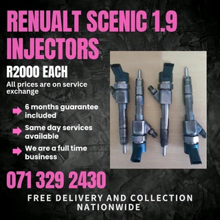 Renualt Scenic 1.9 Injectors For Sale With Warranty