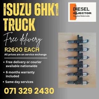 Isuzu 6hk1 Truck Injectors For Sale With Warranty On