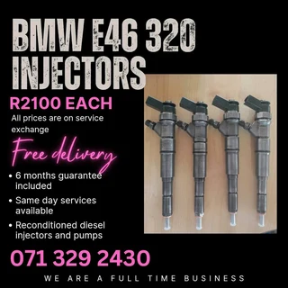 Bmw E46 320 Injectors For Sale With Warranty