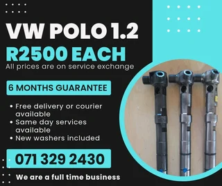 Vw Polo 1.2 Diesel Injectors For Sale With Warranty