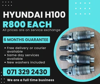 Hyundai H100 Diesel Injectors For Sale With Warranty On