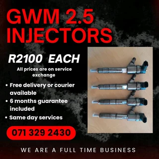 Gwm 2.8 Injectors For Sale With Warranty On