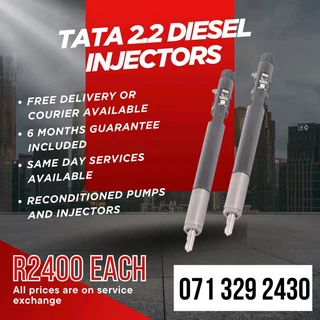 Tata 2.2 Injectors For Sale With Warranty