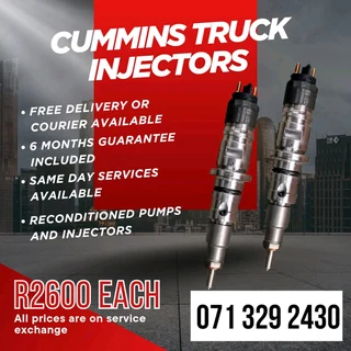 Cummins Truck Injectors For Sale With Warranty On