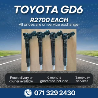 Toyota Gd6 Diesel Injectors For Sale With Warranty On