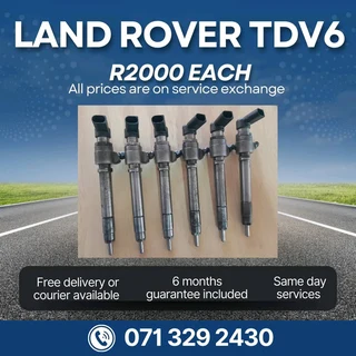 Land Rover Discovery Tdv6 Diesel Injectors For Sale With Warranty