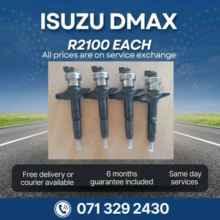 Isuzu Dmax Injectors For Sale With Warranty