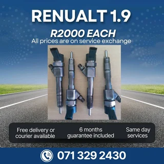 Renualt 1.9 Diesel Injectors For Sale With Warranty