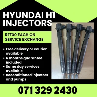 Hyundai H1 Injectors For Sale With Warranty On