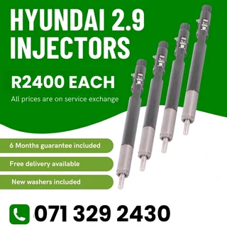 Hyundai Terracan 2.9 Injectors For Sale With Warranty