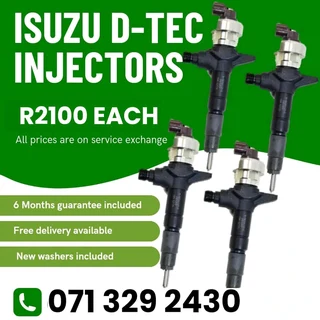 Isuzu Dteq Injectors For Sale With Warranty On