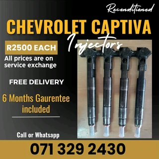 Chevrolet Captiva 2.2 Injectors For Sale With Warranty