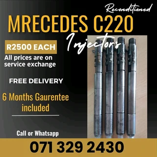 Mercedes Benz C220 Diesel Injectors For Sale With Warranty