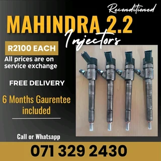 Mahindra 2.2 Injectors For Sale With Warranty On