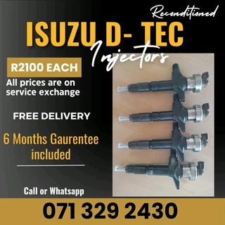Isuzu Dteq Injectors For Sale With Warranty