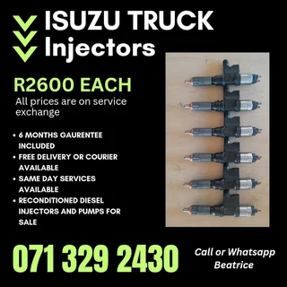 Isuzu Truck 6hk1 Injectors For Sale With Warranty