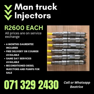Man Truck Diesel Injectors For Sale With Warranty