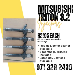 Mitsubishi Triton 3.2 Injectors For Sale With Warranty On