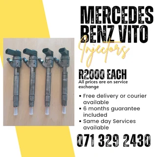 Mercedes Benz Vito Diesel Injectors For Sale With Warranty