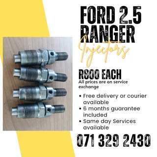 Ford Ranger 2.5 Diesel Injectors For Sale With Warranty