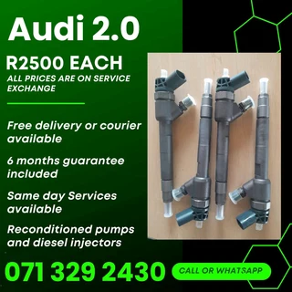 Audi 2.0 Injectors With Warranty Included
