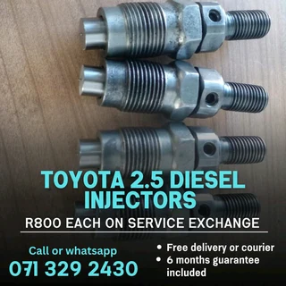 Toyota 2.5 Diesel Injectors For Sale With Warranty