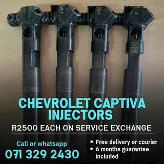Chevrolet Captiva 2.2 Injectors For Sale With Warranty On