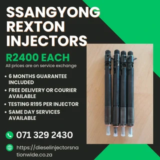 Ssangyong Rexton Diesel Injectors For Sale With Warranty