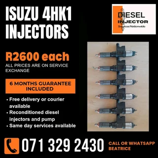 Isuzu Truck 4hk1 Injectors For Sale With Warranty
