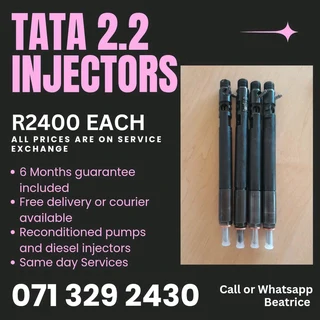 Tata 2.2 Injectors For Sale With Warranty