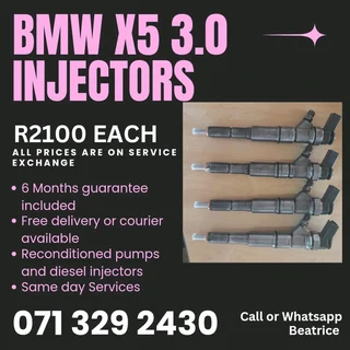 Bmw X5 3.0 Injectors For Sale With Warranty