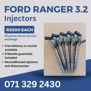 Ford Ranger 3.2 Diesel Injectors For Sale With Warranty