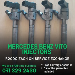 Mercedes Benz Vito Diesel Injectors For Sale With Warranty