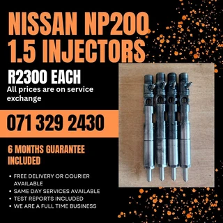 Nissan Np200 1.5 Diesel Injectors For Sale With Warranty