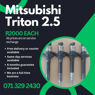 Mitsubishi Triton 2.5 Injectors For Sale With Warranty