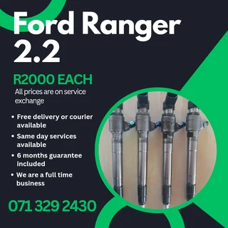 Ford Ranger 2.2 Diesel Injectors For Sale With Warranty On