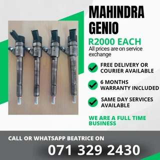 Mahindra Genio Diesel Injectors For Sale With Warranty