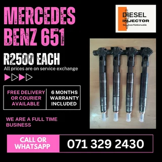 Mercedes Benz Vito 651 Diesel Injectors For Sale With Warranty