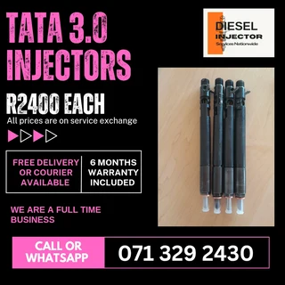 Tata 3.0 Diesel Injectors For Sale With Warranty