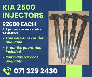 Kia 2500 Diesel Injectors For Sale With Warranty