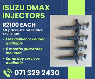 Isuzu Dmax Injectors For Sale With Warranty