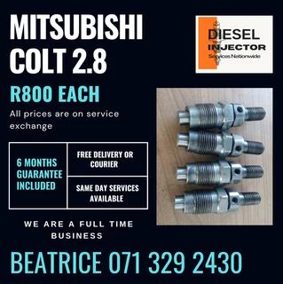 Mitsubishi Colt 2.8 Diesel Injectors For Sale With Warranty