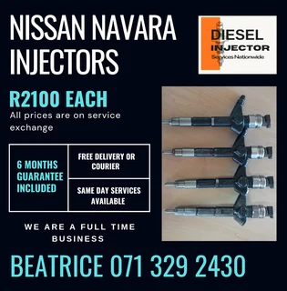 Nissan Navara Yd25 Injectors For Sale With Warranty On