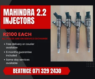 Mahindra 2.2 Diesel Injectors For Sale With Warranty