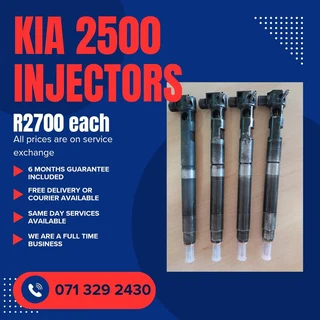 Kia 2500 Diesel Injectors For Sale With Warranty